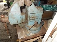 LARGE early bench vise