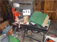 Kitchen Pump / Water table/ contents and metal sh