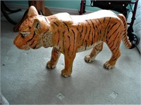 Tiger - Wood Carved/Sculpted
