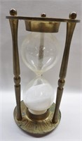 9" Brass Hour Glass