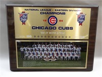 1984 Cubs Old Style Plaque