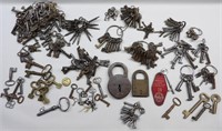 Lot of Old Keys