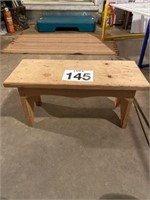 Small wooden stool