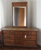 Lot #2368 - Style House fruitwood 9 drawer