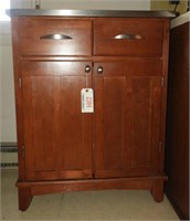 Lot #2384 - Two drawer over two door