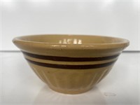 Antique Yellow Ware Stoneware 5” Bowl