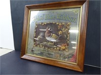 Pabst Blue Ribbon Wild Ducks Beer Mirror 16" x