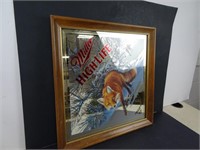 Miller High Life Sly Beer Mirror 18" x 18"