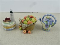 Three Miniature Containers