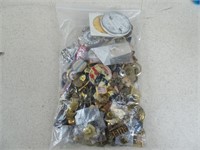 Bag of Assorted Pins and More