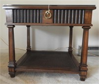 Lot #2440 - Ethan Allen single drawer end table