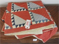 Lot #2446 - Country style hand stitched patch