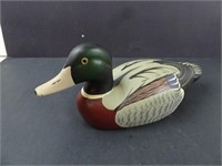Decorative Wood Duck Not Decoy 12" Long