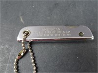 American National Bank of Green Bay Pocket Knife