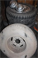 Set of 4 Dodge Truck Tires 8-lug