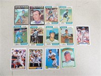 Lot of 1970's and 1990's Milwaukee Brewers Cards