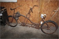 Vintage Tandem Bicycle Frame