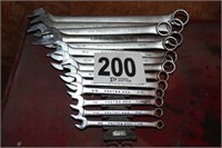 SAE Wrenches w/ Magnetic Rack 15pc
