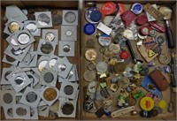Group of Trinkets & Tokens
