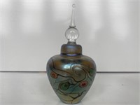 Signed Vandermark 1010 Glass Perfume Bottle