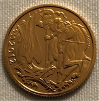 2012 Sovereign Gold Coin
