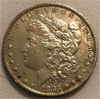 1883-O  Morgan Dollar