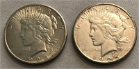 1925-P & 1925-S Peace Dollars