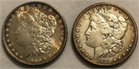 1885-P & 1885-S Morgan Dollars
