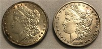 1887-P & 1887-O Morgan Dollars