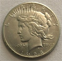 1928-P Peace Dollar