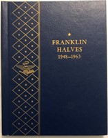 Whitman Franklin Half-Dollar Album