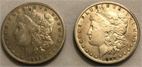1892-P & 1892-O Morgan Dollars