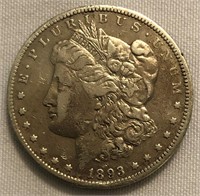 1893-CC Morgan Dollar