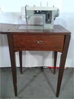 Sewing Cabinet & Kenmore Machine