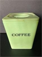 Jadeite Uranium Coffee Canister