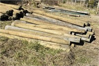 TREATED FENCE POSTS