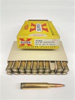 (20 Rds) 270 Ammo 150gr Power Point Nice Box