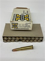 (20 Rds) 30-30 Ammo 150gr Power Point