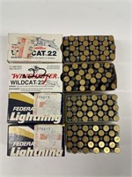 (200 Rds) .22lr Ammo Win Wildcat Fed Lightning
