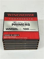 (500 Pcs) Small Rifle Primers WMSRL #41 Winchester
