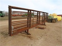 (4) 6 Bar Free Standing 24' Cattle Panels