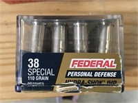 20 Rounds of .38Spl. - 110gr.