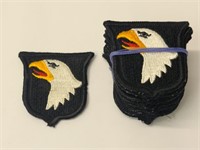 101st Airborne Division Class A Patches, 20 Total