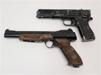 Set of 2 BB Guns, Marksman & Daisy Pistols