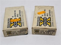 Unopened Boxes of 222 Winchester Super X