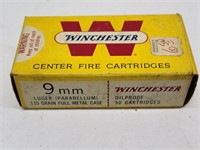 Winchester 9mm Centerfire Cartridges