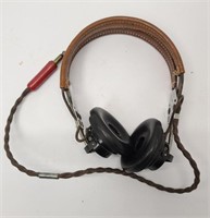 WWII Army Aircorps HS-33 Pilots Headset