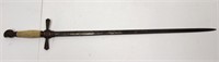 1800s US Militia Knight Head Pommel NCO Sword