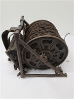 1944 German Field Telephone Wire Reel Backpack