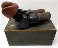 10x80 WWII German Flak Binoculars in Sent Home Box